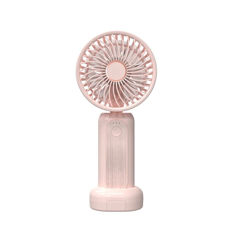 Käeshoitav miniventilaator, kaasaskantav ventilaator, laetav taskuventilaator 3 kiiruse tasemega 4000 MAh akuga kokkupandav USB-ventilaator välikontori jaoks