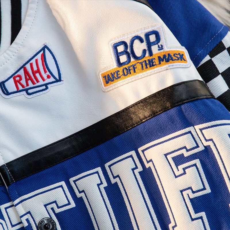 Visokokvalitetno trkaće odijelo Sveučilišna jakna Muška avijatičarska trkaća bombaška jakna s jakim vezom Vintage motociklistička nova jakna