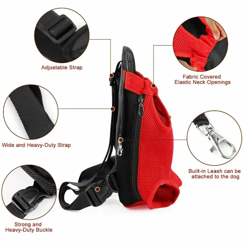 Lemmiklooma koerakandja seljakott võrgust kamuflaaž välireisidele Perros hingavad õlakotid väikestele koertele kassidele Gatos