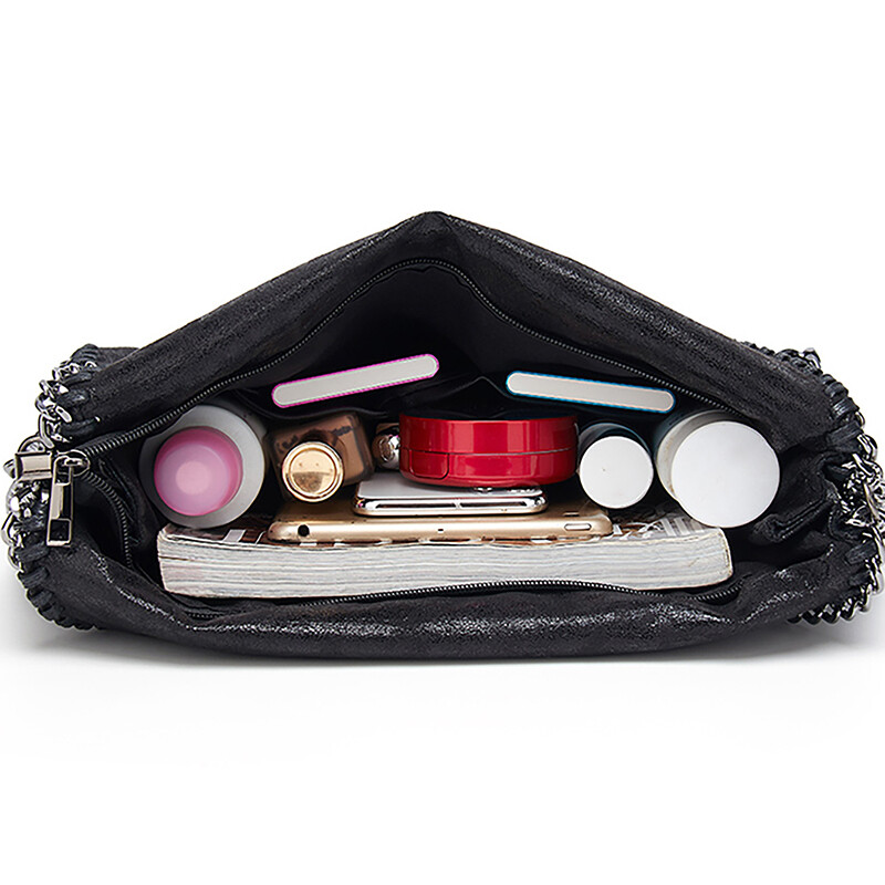 Naiste käekotid Moekujundusega käekott vabaaja taskuga naiste käekott Kaasaskantav kett suur õlakott Sünnipäevakink