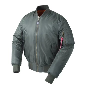 Bomber Jacket Ανδρικά Μπουφάν χειμερινής ποιότητας Nylon American Military Uniform Aviator Ρετρό Παλτό Ανδρικά Bomber Flight Jackets Homme