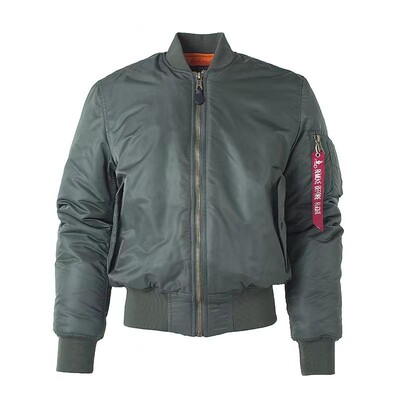 Bomber Jacket Ανδρικά Μπουφάν χειμερινής ποιότητας Nylon American Military Uniform Aviator Ρετρό Παλτό Ανδρικά Bomber Flight Jackets Homme