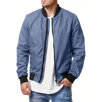 Мъжко пролетно хип-хоп тактическо мотоциклетно яке Ma-1 Aviator Pilot Cotton Outwear Coats Мъжки бейзболни бомбени якета S-3XL