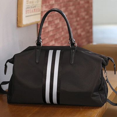 Madingas Kelioninis krepšys Nešiojamas dviračių krepšys Trumpos kelionės lengvas Oksfordo didelio dydžio bagažo krepšys rankinė vyrams ir moterims