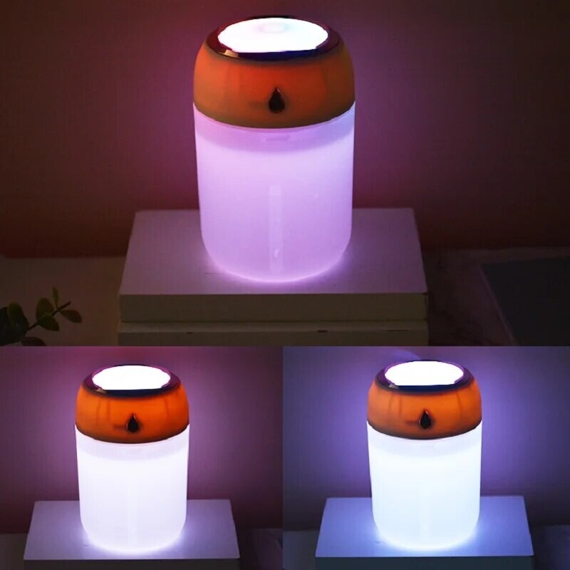 Kaasaskantav mini-USB õhuniisutaja Ultraheli Nano Fine Mist Deep Hydration Vaikne Niisutus Aroomihajuti Magamistoas, Autos