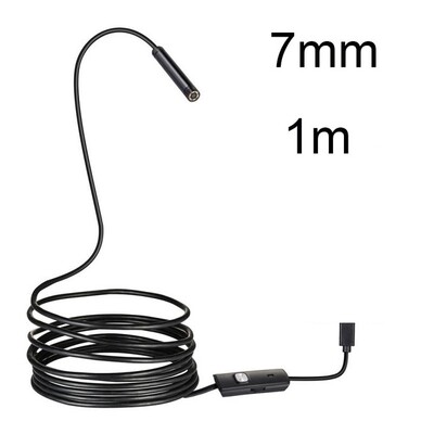 5.5 7MM Android ендоскоп 3 в 1 USB/Micro USB/Type-C бороскоп инспекционна камера Водоустойчива за смартфон