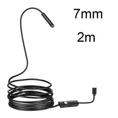 5.5 7MM Android ендоскоп 3 в 1 USB/Micro USB/Type-C бороскоп инспекционна камера Водоустойчива за смартфон