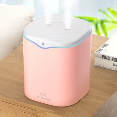 2000ML USB порт за овлажнител за въздух с двоен спрей Етерично масло Ароматерапия Humificador Cool Mist Skin Care Purify за домашен офис