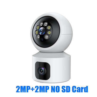 Hiseeu 2K 4MP PTZ IP камера WIFI Безжична интелигентна домашна охранителна камера за наблюдение Двупосочно аудио Бебе Монитор за домашни любимци Видео Запис