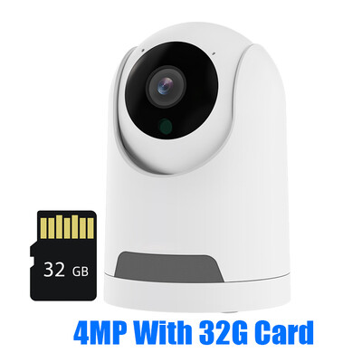 Hiseeu 2K 4MP PTZ IP камера WIFI Безжична интелигентна домашна охранителна камера за наблюдение Двупосочно аудио Бебе Монитор за домашни любимци Видео Запис