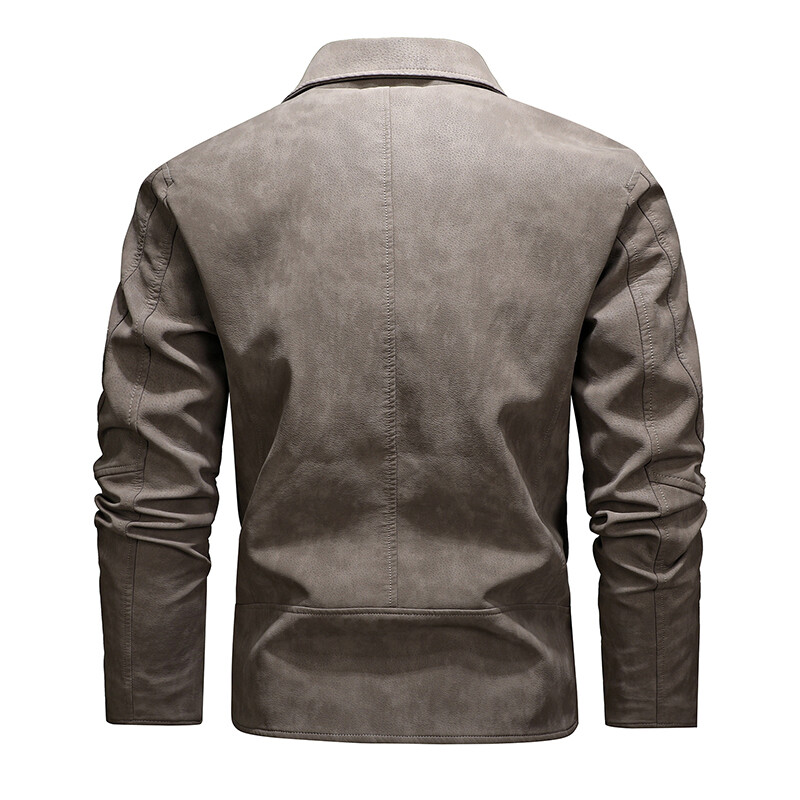 Pánska ležérna kožená bunda