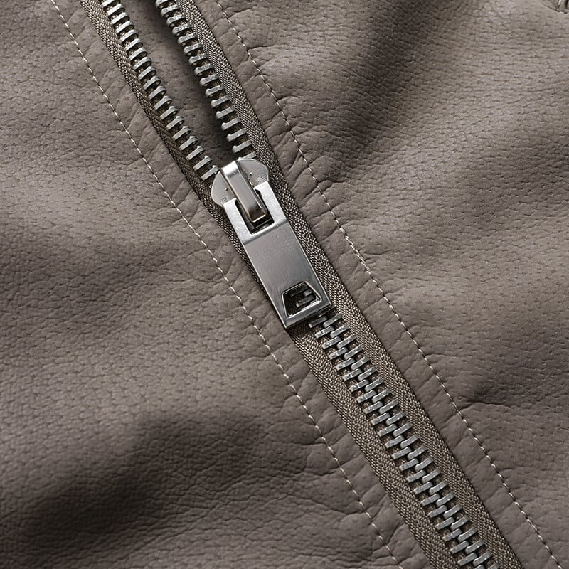 Pánska ležérna kožená bunda