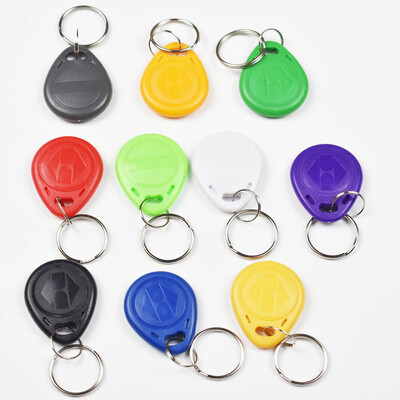 10Pcs/Παρτίδα T5577 125KHz RFID Key Fobs Hotel Επανεγγράψιμα Αναγνώσιμα και Εγγράψιμα Ετικέτες ABS Proximity Κάρτα ελέγχου πρόσβασης