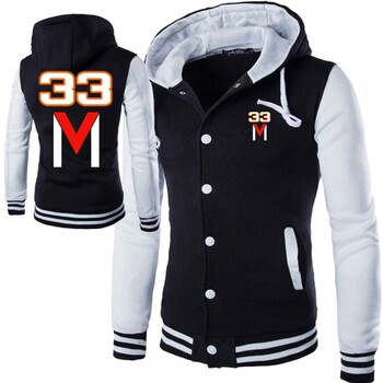 M33 Maxs Car F1 33M Car Hoodies Бейзболна униформа Мъжки суичъри с качулка Hoody Джърси Анцузи Якета