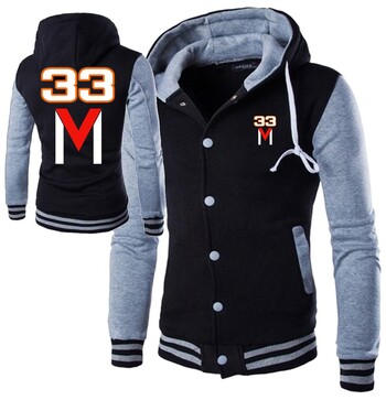 M33 Maxs Car F1 33M Car Hoodies Бейзболна униформа Мъжки суичъри с качулка Hoody Джърси Анцузи Якета