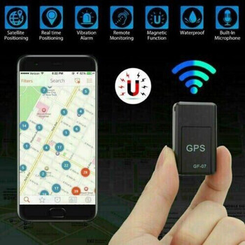 GF 07 Mini GPS Car Tracker Tracking Car Anti-Theft Anti-Lost Locator Ισχυρή μαγνητική βάση SIM Message Positioner