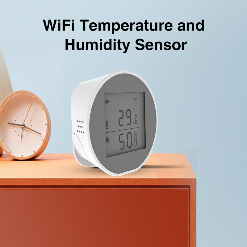 Tuya WIFI temperatuuri niiskusandur siseruumide hügromeetri termomeeter detektor Smart Life rakenduse tugi Alexa Google Home