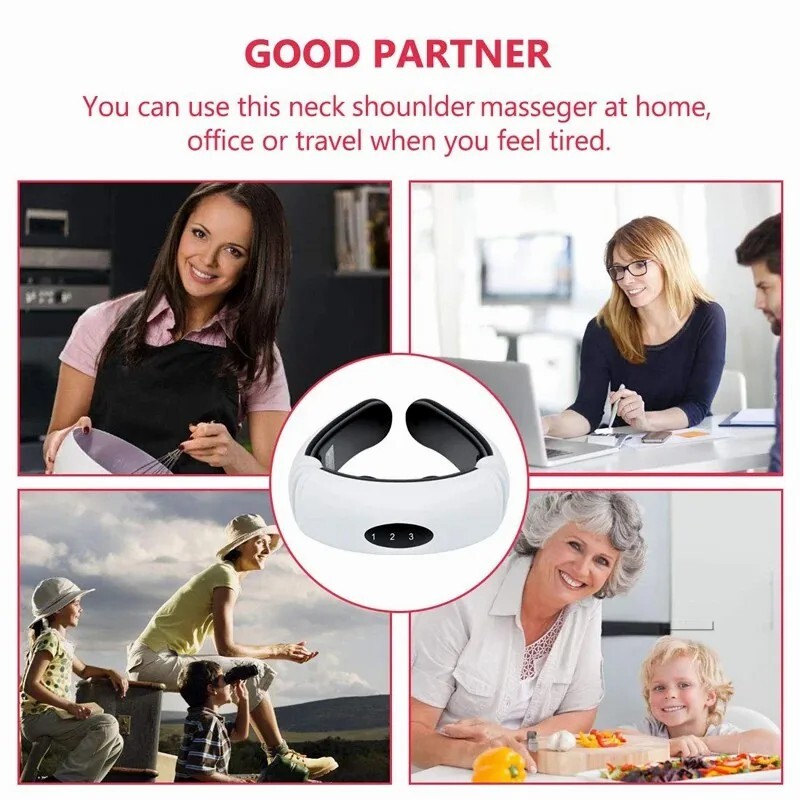 Avaleht Emakakaela lülisamba masseerija kaela õlgade masseerija Multifunktsionaalne U-kujuline kaasaskantav lülisamba tugevusinstrument