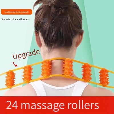 Μασάζ πλάτης Rollers Rope for Back and Neck Manual Massage with Muscle Recovery Tools Massage Relaxation Relief Stress