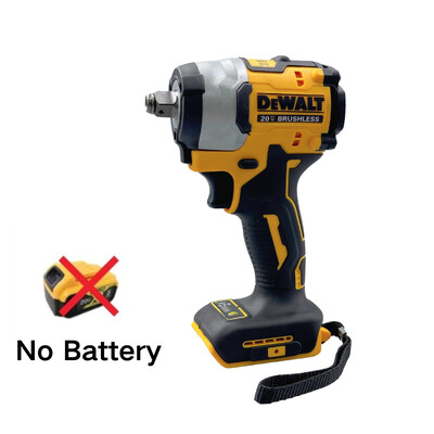 Dewalt DCF922 bežični udarni ključ bez četkica 20V litijska baterija 1/2" 2800 RPM 205NM električni ključ s promjenjivom brzinom zakretnog momenta