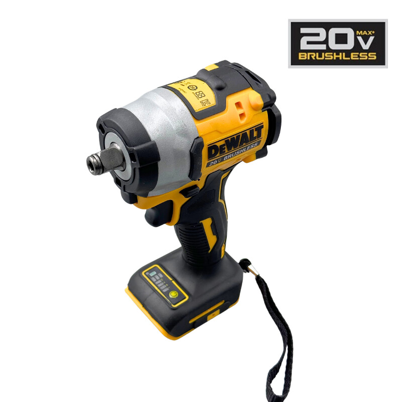 Dewalt DCF922 akumuliatorinis bešepetis smūginis veržliaraktis 20V ličio baterija 1/2" 2800 RPM 205NM sukimo momento kintamo greičio elektrinis veržliaraktis