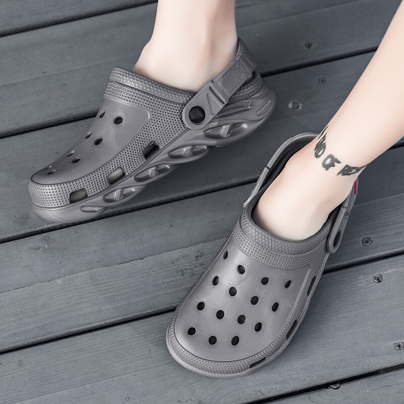 EVA Croc Shoes Vyriški vasaros neslystantys paplūdimio batai Madingi Universalūs laisvalaikio basutės Vyriški Baotou lauko basutės