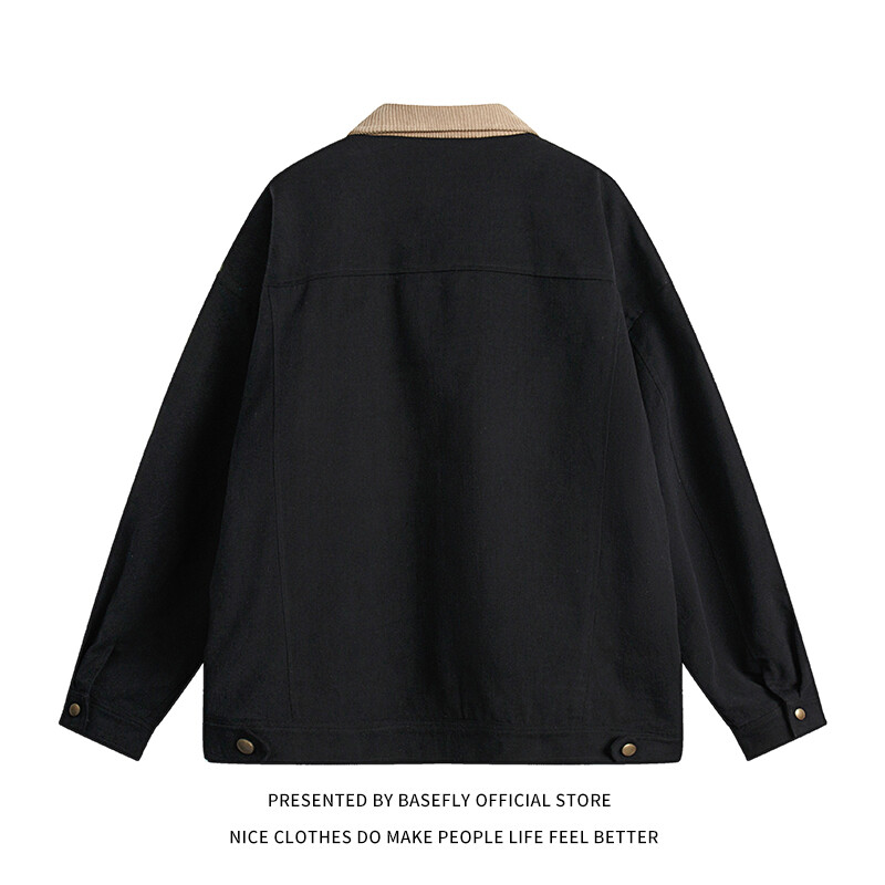 Φθινοπωρινή Άνοιξη Ρετρό Vintage Τζιν Τζιν Τζιν Μπουφάν Unisex Ανδρικό μπόμπερ μπέιζμπολ Unisex Γυναικείο παλτό βερσιόν Ψηλό Streetwear Κομψό