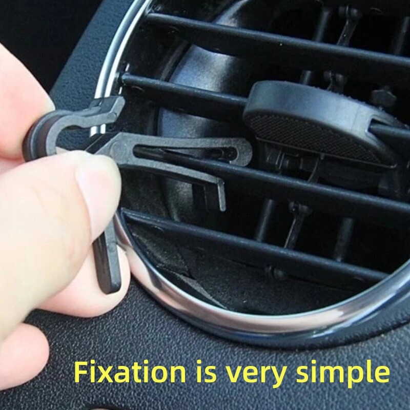 1 tk auto hoiukott Auto õhu väljalaskeava prügikott mobiiltelefoni võtme jaoks päikeseprillid, tuulutusava armatuurlaud Korralik rippuv nahast organiseerimiskarp