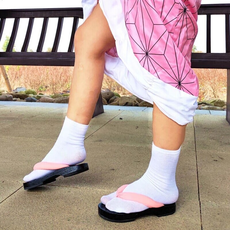 Jaapani stiilis puidust puukingad Suvised Cos Performance Sussid Hingavad Slip-ons Vabaaja lõuendjalatsid Täiskasvanutele sobivad ühevärvilised