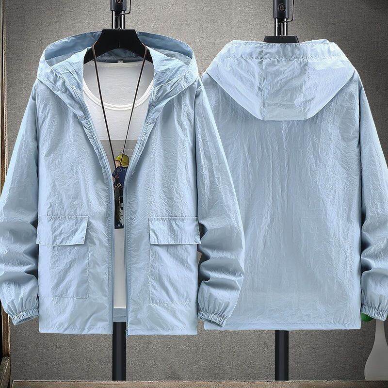 Kevad sügis Uus mood Solid lukuga Trench Meeste riided Lahti kapuutsiga jakid Korea stiilis pikkade varrukatega ülerõivad šikid mantlid