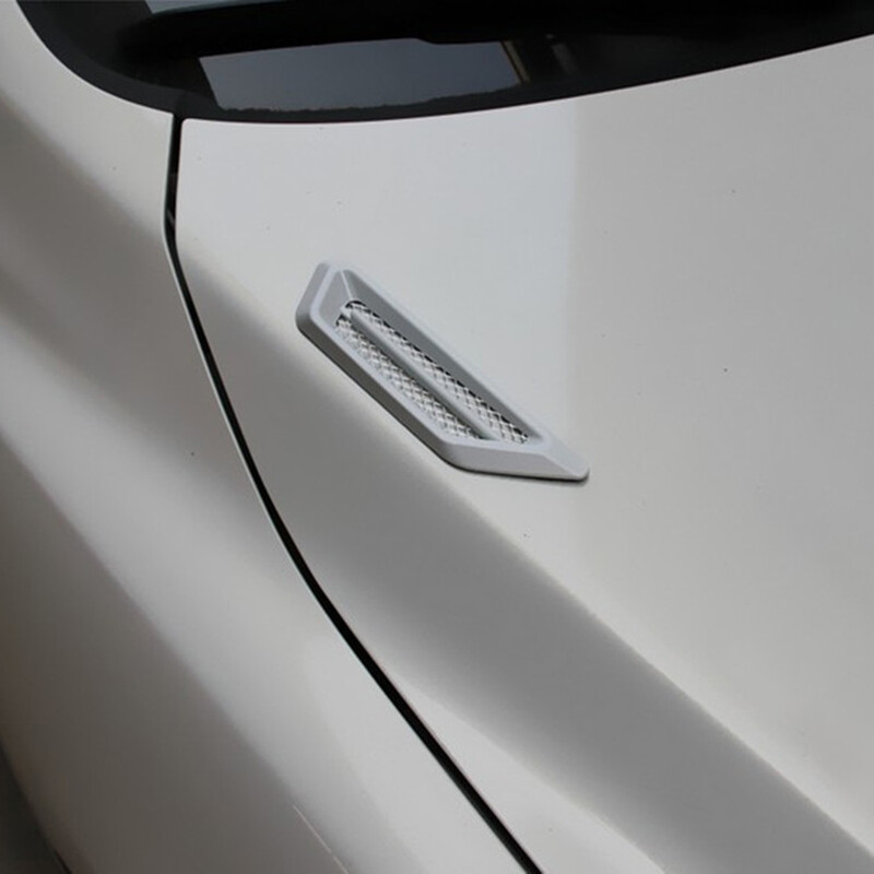 2 tk 3D-autokleebised DIY loomingulised võltsitud õhuventiilid, disainitud kapoti kapoti uksekaunistus, väline maastikul 4x4 auto lisatarvikud