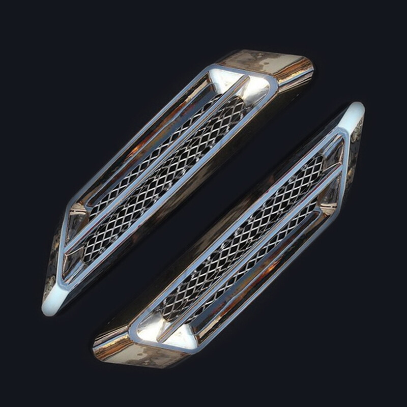 2 tk 3D-autokleebised DIY loomingulised võltsitud õhuventiilid, disainitud kapoti kapoti uksekaunistus, väline maastikul 4x4 auto lisatarvikud