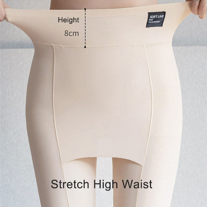 Suures suuruses naiste lühikesed püksid seeliku all Suured suured suvised õmblusteta kaitsev spandex puusad turvapüksid seelik aluspüksid valged