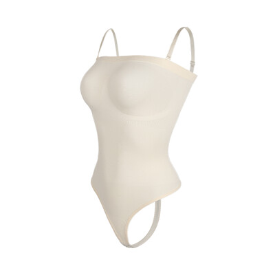 Боди с отворени рамене Оформящо облекло Дамски талия Треньор Прашки Body Shaper Бельо за отслабване Корсет Fajas Colombianas