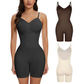 Seamless Bodysuit Shapewear Women Waist Trainer Body Shaper Fajas Colombianas Open Crotch Бельо за отслабване Корсет
