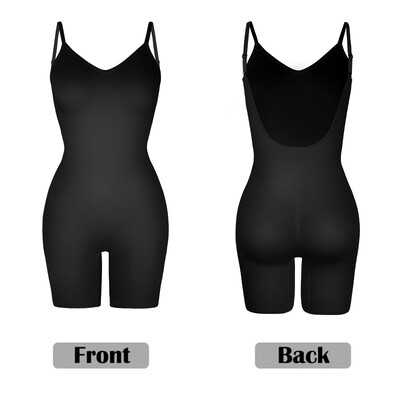 Seamless Bodysuit Shapewear Women Waist Trainer Body Shaper Fajas Colombianas Open Crotch Бельо за отслабване Корсет