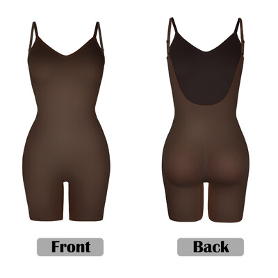 Seamless Bodysuit Shapewear Women Waist Trainer Body Shaper Fajas Colombianas Open Crotch Бельо за отслабване Корсет