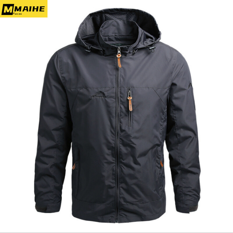 Gorpcore Jacket Ανδρικό Στρατιωτικό Τακτικό Κυνηγετικό Μπουφάν Ανδρικό Φθινοπωρινό Casual Αδιάβροχο Αντιανεμικό Ανδρικό παλτό Τσέπη Ρούχα εργασίας