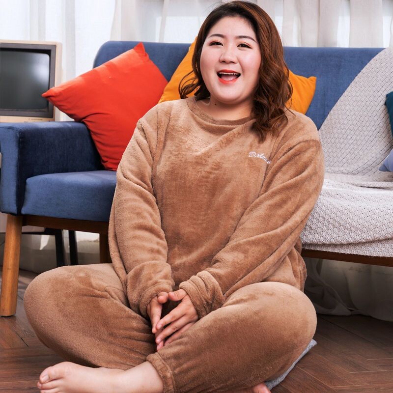 Πιτζάμα Femme Chaud Winter Coral Velvet Σετ Πυτζάμα Fleece Πυτζάμες Χοντρό ζεστό βελούδινο ανδρικό κοστούμι Πυτζάμα 4XL