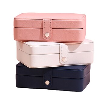 Portable Jewelry Storage Box 2024 New High-end Exquisite Large Capacity Travel Jewelry Bag Jewelry Box Organizer