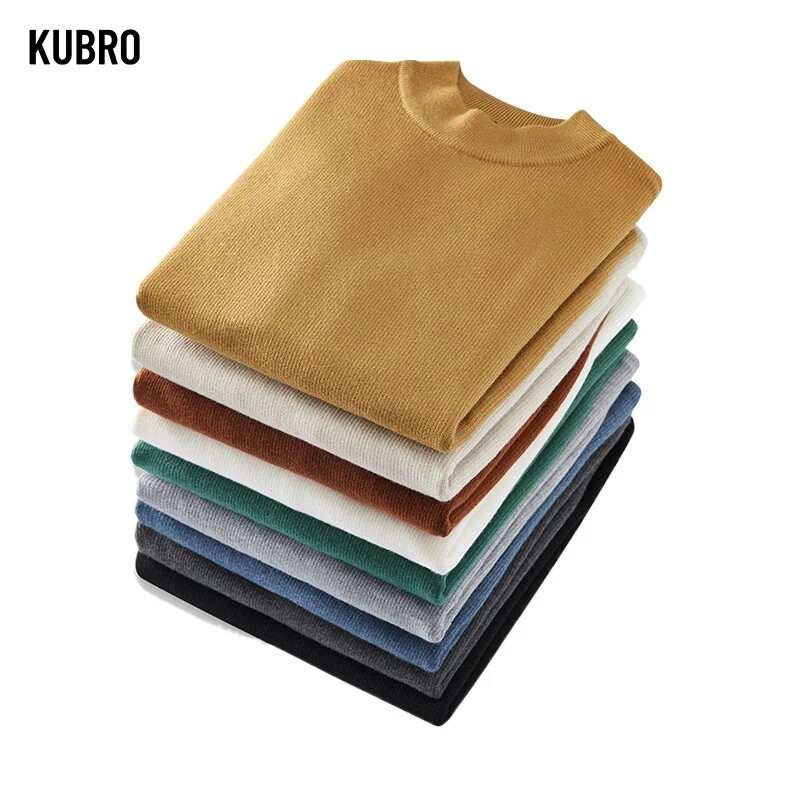 KUBRO uued talvised kilpkonnakaelusega paksud meeste kampsunid vabaaja kilpkonnakaelusega ühevärvilised kvaliteet, soojad õhukesed kilpkonnakaelusega kampsunid, pullover, meeste jaoks
