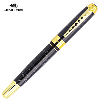 Jinhao 250 писалка студент практика калиграфия офис бизнес подарък метална подпис химикалка сменяема чанта с мастило гравиране ЛОГО