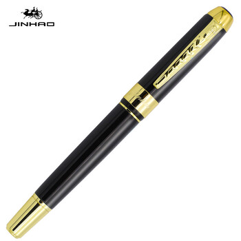 Jinhao 250 писалка студент практика калиграфия офис бизнес подарък метална подпис химикалка сменяема чанта с мастило гравиране ЛОГО