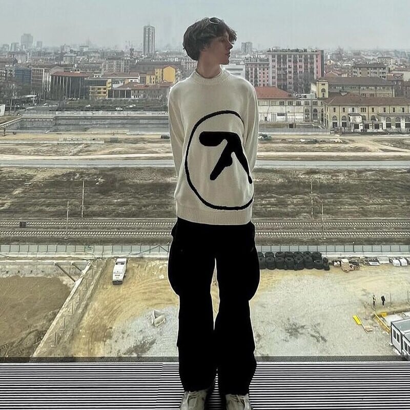 Πλεκτό πουλόβερ Hip Hop Streetwear Vintage Γυναικείο Φθινόπωρο Χειμώνας Casual Punk Y2k Πουλόβερ γοτθικά ρούχα 90s Grunge Unisex πουλόβερ