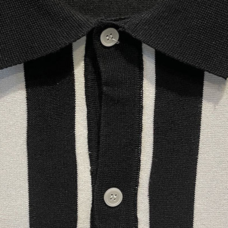 Playera Polo Hombre Suvine meeste kardigan lühikeste varrukatega vabaaja kootud polosärk Briti õhuke revääriga jääsiidist hingav polo