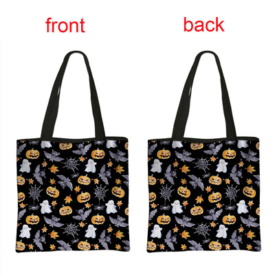 Чанти за през рамо Vampire VLAD TEPES Дамска чанта Gothic Bat Ghost Casual Totes Bag Многократна дамска чанта за пазаруване