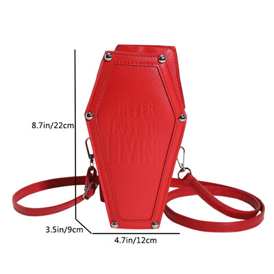 Bat Wings Ita seljakott läbipaistev reisikott Rahakotid ja käekotid Naistele selge koolikott Punk Ita Clutch rahakott Crossbody kott