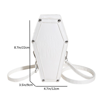 Bat Wings Ita seljakott läbipaistev reisikott Rahakotid ja käekotid Naistele selge koolikott Punk Ita Clutch rahakott Crossbody kott