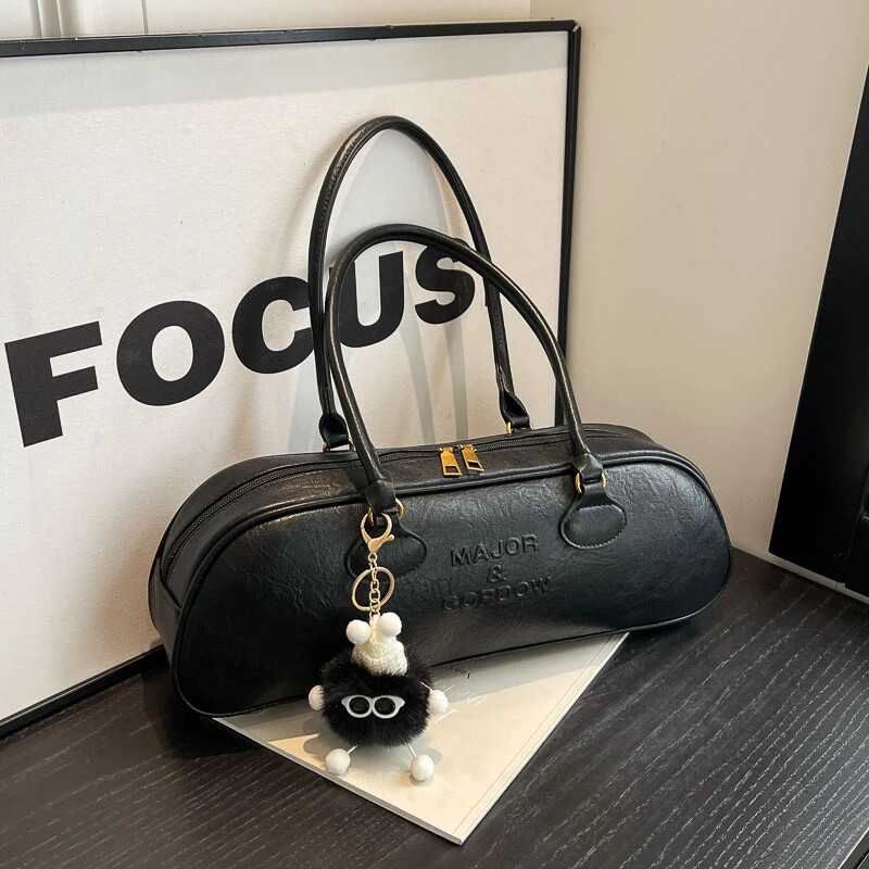 PU-tõmblukuga kõrgekvaliteedilised baguette õlakotid Mitmekülgsed moodsad suure mahuga naiste käekotid 2024 klassikalises stiilis kuum allahindlus