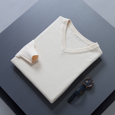 Meeste džemprid, pika varrukaga džemprid, ühevärvilised standardriided, meeste villased kuduvad džemprid